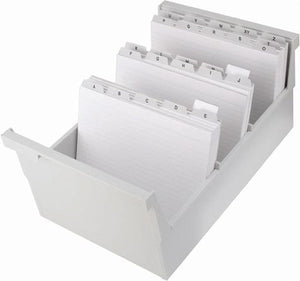 Kaartenbak han 855-0-11 grijs