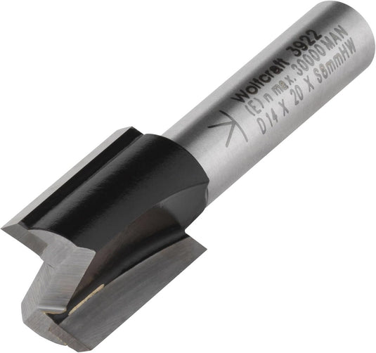 Wolfcraft - groeffrees 14mm - frees - 3922000