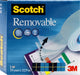 Scotch ® herpositioneerbare tape, 19 mm x 33 m
