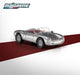 Majorette porsche 550 spyder '55, zilver ( collection)