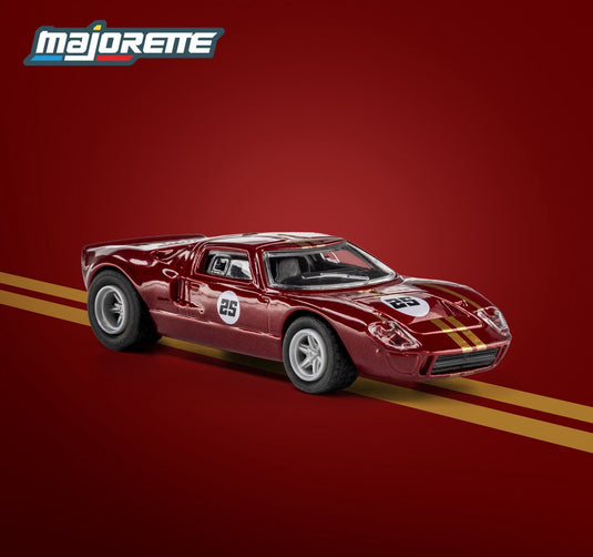 Majorette ford gt40 mk1 '65, rood ( collection)