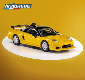 Majorette honda nsx-r gt '95, geel ( collection)