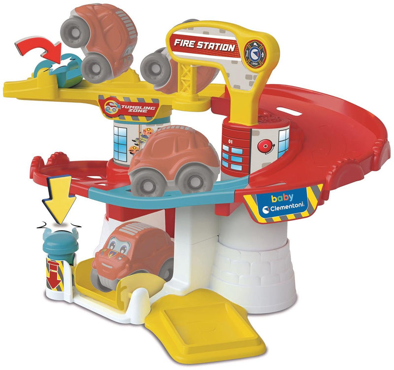 Laden Sie das Bild in Galerie -Viewer, Clementoni baby brandweerkazerne met auto
