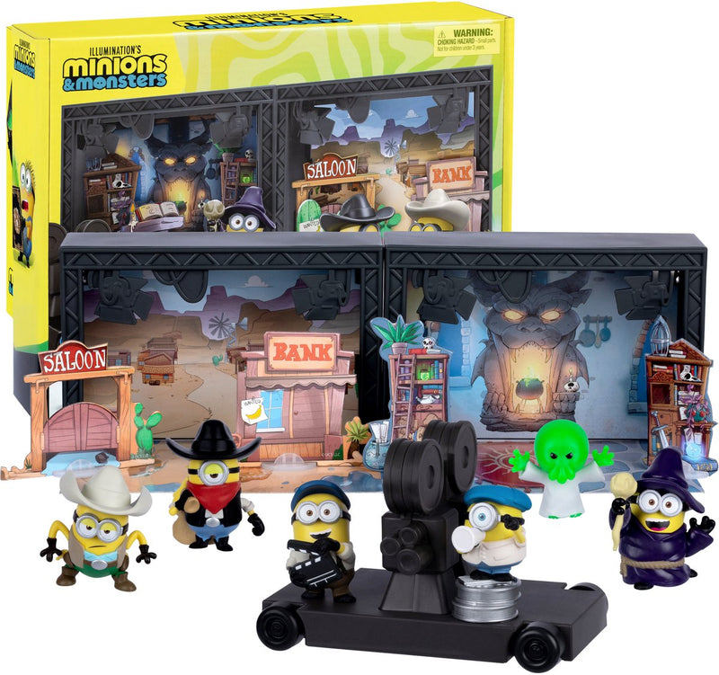 Chargez l'image dans la visionneuse de la galerie, Moose toys minions monsters 6 mini figuren

