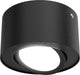 Briloner tube - opbouwlamp - plafondlamp - led 5 w - reflector kantelbaar - 470 lumen - 3.000 kelvin - zwart - ø 9cm