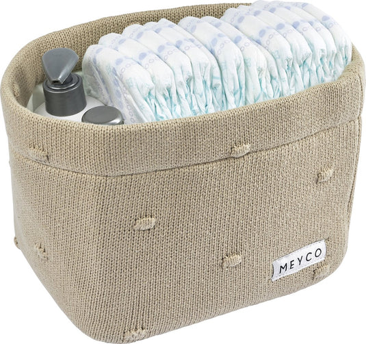 Meyco baby mini knots commodemandje - sand - small