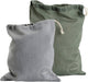 Aya ida aya ida - cotton bags - katoenen tas - lunchbox - herbruikbaar - dark grey tropical green