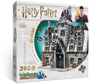 Wrebbit hogsmeade three broomsticks harry potter 3d-puzzle (395 pieces)