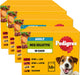 Pedigree hondenvoer - mix selectie in saus - maaltijdzakjes - 48x100g