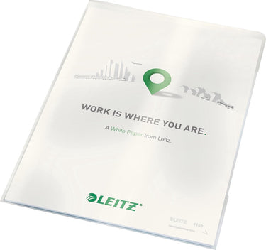 Leitz superieure zichtmap - a4 - 100 stuks - transparant