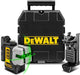 Dewalt dw089cg zelfnivellerende multilijnlaser groen - 3 stralen