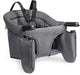 Hauck fix n sit - mobiel tafelzitje voor kinderen - dark grey