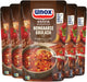 Unox extra rijkgevuld soep in zak - hongaarse goulash - een gevulde soep met extra rundvlees, paprika, tomaat en aardappel - 5 x 570 ml