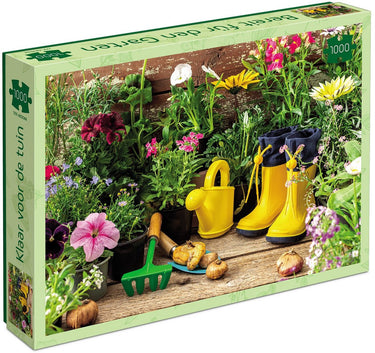 Tucker's fun factory klaar voor de tuin - legpuzzel (1000 stukjes) -