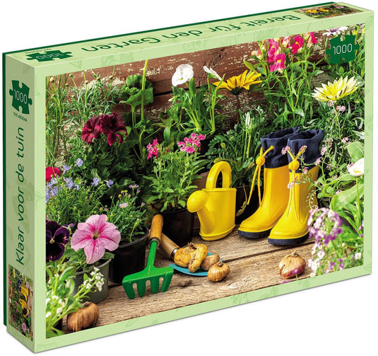 Tucker's fun factory klaar voor de tuin - legpuzzel (1000 stukjes) -