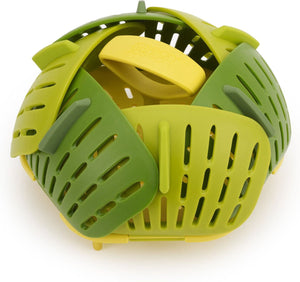 Joseph joseph duo opal - stoommandje opvouwbaar - polypropyleen - groen