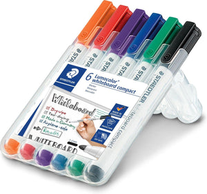 Staedtler whiteboard-marker 341 wp6 lumocolor wit