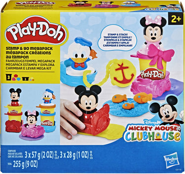 Play-doh disney junior stamp go megapack