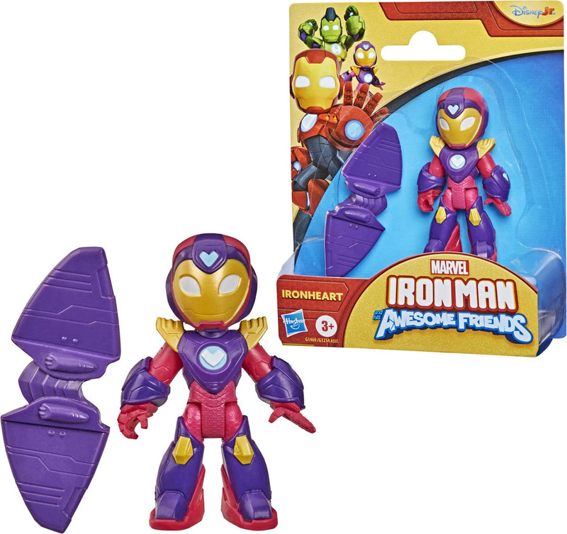 ギャラリービューアに画像をロードする, Marvel iron man and his awesome friends ironheart speelfiguur
