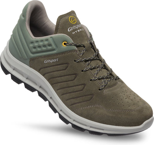 Grisport nova low men heren wandelschoenen - green