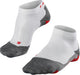 Falke ru5 short anti-blaar functioneel materiaal hardloopsokken dames wit - maat 37-38