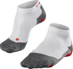 Falke ru5 short anti-blaar functioneel materiaal hardloopsokken dames wit - maat 39-40
