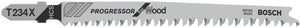 Bosch - decoupeerzaagblad t 234 x progressor for wood