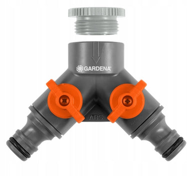 Gardena 940-26 serie - dubbele kraanaansluiting - 26,5 mm - ogs systeem - vorstbestendig
