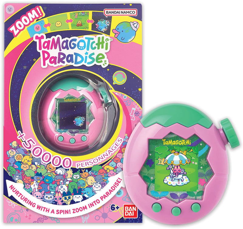 ギャラリービューアに画像をロードする, Bandai tag tamagotchi paradise land-editie
