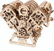 Ugears houten 3d model - v8 engine
