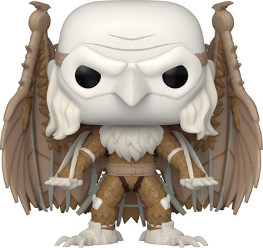Funko spiderman verzamelfiguur marvel pop! movies across the spider-verse medieval vulture 9 cm multicolours