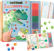 Depesche - dino world vingerprint fun - kleurboek
