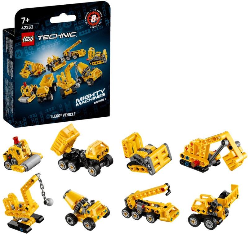 Afbeelding laden in galerijviewer, Lego ® technic machtige machines - verrassingsdoosje met bouwspeelgoed - voertuigen om te verzamelen - 42233
