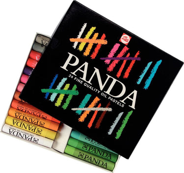 Talens panda oliepastels set | 24 kleuren