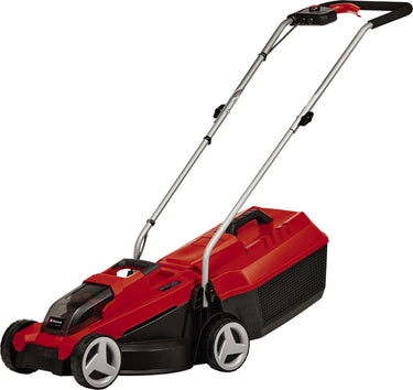 Einhell accu grasmaaier ge-cm 18 32 li solo - power x-change - 18 v li-ion - maaibreedte: 32 cm - aanbevolen gazonoppervlakte: tot 180 m² - 25 l opvangzak - maaihoogte: 30-70 mm - excl. accu en lader