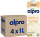 Alpro - soja drink vanille - 4x 1ltr