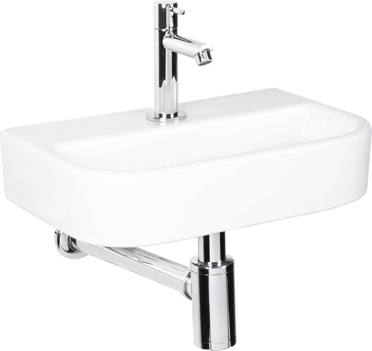 Differnz ovale small fonteinset wit