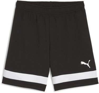 Puma individualrise shorts jr unisex sportbroek - black- white