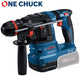 Bosch blauw bosch accu boorhamer met onechuck gbh 18v-22 x 2x 4,0 ah accu +...