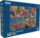 Gibsons - a christmas to remember (door trevor mitchell) - 4×500 stukjes 48×34cm (b×h) - legpuzzel voor volwassenen