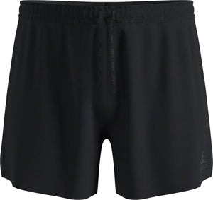 Odlo zeroweight 5 inch hardloopshort zonder binnenbroek 2.0 - mannen - zwart - l