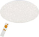 Briloner verb - plafonnière dimbaar - plafondlamp met sterdecoratie - kleurtemperatuur instelbaar - led - 48 w - 4000lm - ø49,5cm