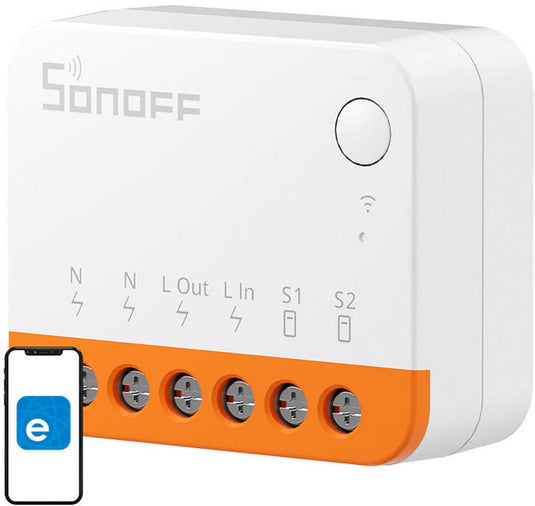 Sonoff minir4 schakelaar - wifi en ewelink-remote
