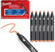 Sharpie creative marker acrylverfmarkers | ronde punt | verfmarkers op waterbasis | inkt loopt niet door en geschikt voor de meeste oppervlakken | oranje | 6 stuks