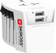 Skross - reisadapter - wereld adapter muv 2-polig + 2xusb 2400 ma