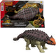 Mattel jurassic world rebirth wild brullende ankylosaurus - met geluid en met de staart gestuurde aanval