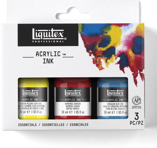 Liquitex ink! 3-pack color