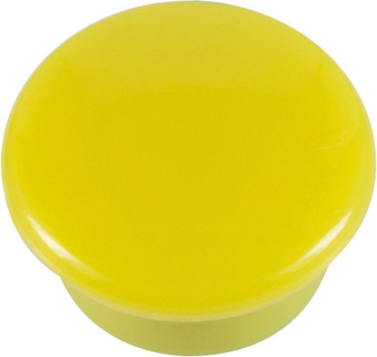 Westcott magneten - formaat 15x8mm - geel - 10 stuks - ac-e10803