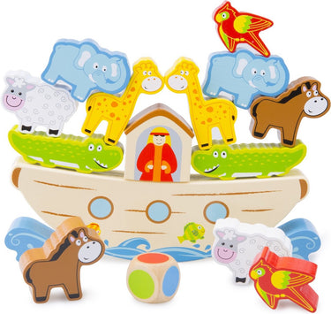 New classic toys ® stapelspel - ark van noach