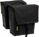 Burgers - new looxs new looxs ® tulum double mik - dubbele fietstas - 100% gerecycled polyester - geschikt voor elektrische fietsen - voor mik-bagagedrager - afneembare fietstas - 32 liter - zwart